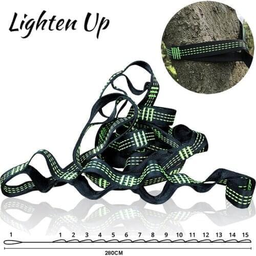 Tree Hanging Hammock Straps Climbing Rope Durable Nylon 1000D Hanging Hammock Belt Portable Outdoor Tools