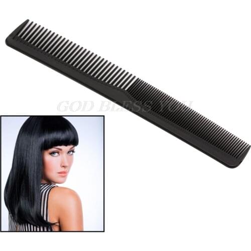 Professional Salon Anti-static Hairdressing Hair Cutting Plastic Comb Tool Black Drop Shipping
