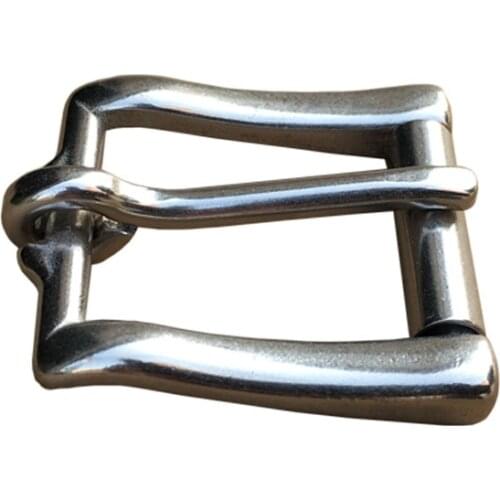 1" Stainless Steel Belt Buckle With Roller Leather Buckle For Bag 10PCS