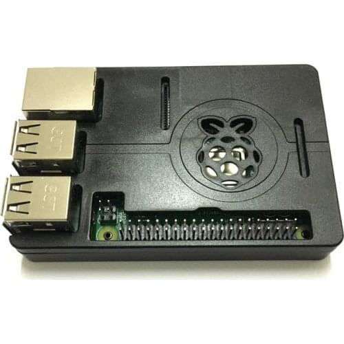 Raspberry Pi 3 Model B Plus ABS Case Black White Box Ultra-thin Shell for RPI 3 Model B+ Enclosure with Free Shipping