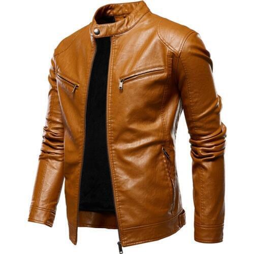 Rebicoo Mens Biker Jackets