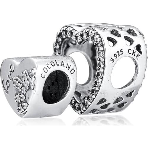 DIY Fits for Pandora Charms Bracelets Dazzling Daisy In your Beads with Clear CZ 100% 925 Sterling-Silver-Jewelry Free Shipping