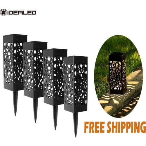 Led Solar Pathway Outdoor Lights Lawn Lamps For Garden Lantern Decoration Path Light Wireless Waterproof Night Solar Lamp