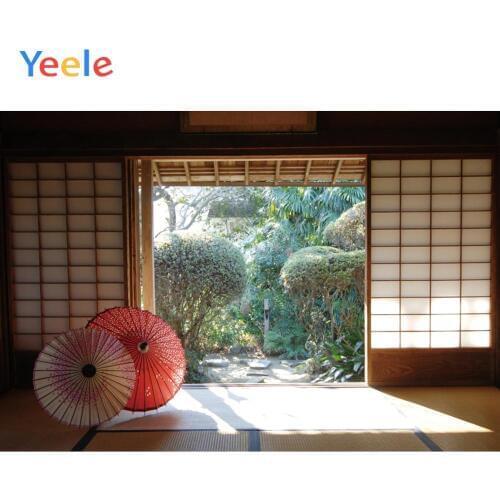 Yeele Wood Door Building Umbrella Scenery Living Room Portrait Photography Backgrounds Photographic Backdrops For Photo Studio