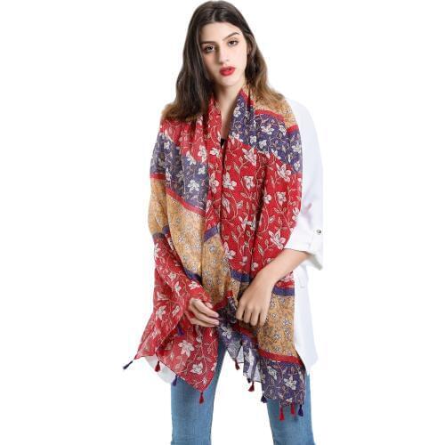 180*90cm Cotton Linen Voile Scarf Autumn Winter Scarves Men Foulard Square Hijab Ladies Shawl wrap muffler pareo female hijab