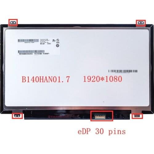 B140HAN01.7 For Lenovo ThinkPad X1 Carbon LP140WF6-SPH1 SPH2 for lenovo T460 T460S T460P ips 72% NTSC Display Panel replacement