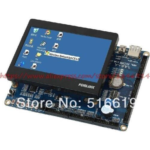 Free shipping arm11 S3C6410 OK6410-A NEW board +4.3 Inch Touch Screen +14DVD /USB to serial