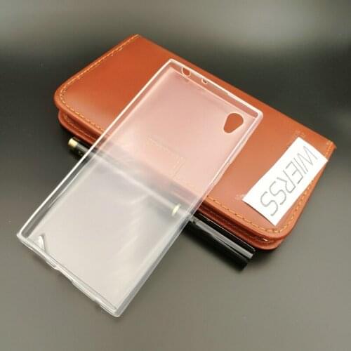 For Sony Xperia L2 H3311 cover Case for Sony Xperia L1 Dual G3311 G3313 G3312 5.5" Anti-knock Transparent Back cover Cases
