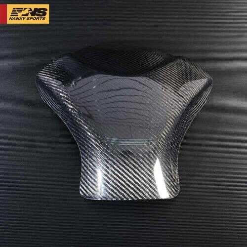 For Suzuki GSXR 1000 2007 2008 Carbon Fiber Fuel Gas Tank Cover Protector Motorcycle Accessories GSX R GSX-R GSXR1000 Black