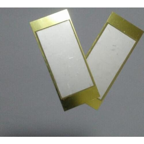 Double Crystal Piezoelectric Plate , Ceramic Plate , Power Generating Plate 80mmx33mmx0.6