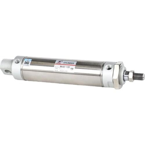 MA40-25 MA40-50 MA40-75 MA40-100 MA40-175 MA40-200 Stainless steel mini cylinder MA series
