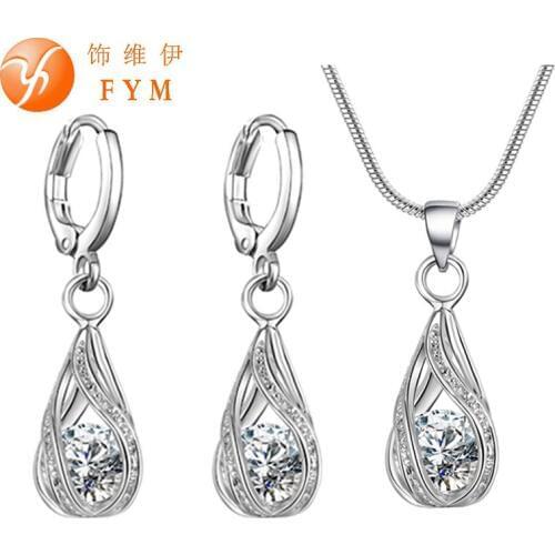 Свадебные ювелирные украшения FYM China At AliExpress