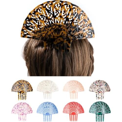 Classic Hair combs for women Acetate hair accessories combs Tortoiseshell hair jewelry Vintage hairpin Flamenco dancers comb