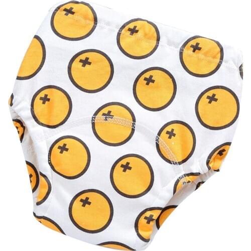 Baby Girl Boy Cotton Underwear Toilet Potty Training Reusable Cloth Diaper Nappy Pants Washable Infants Panties Nappy Changing