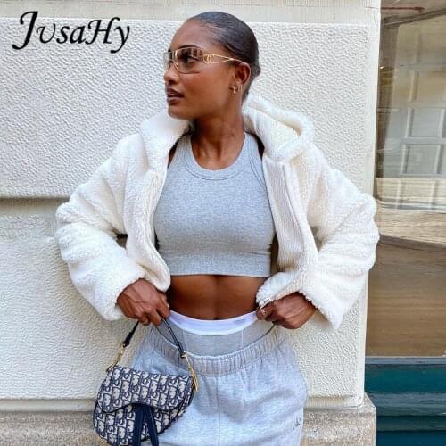 Женские флисовые куртки JUSAHY China At AliExpress