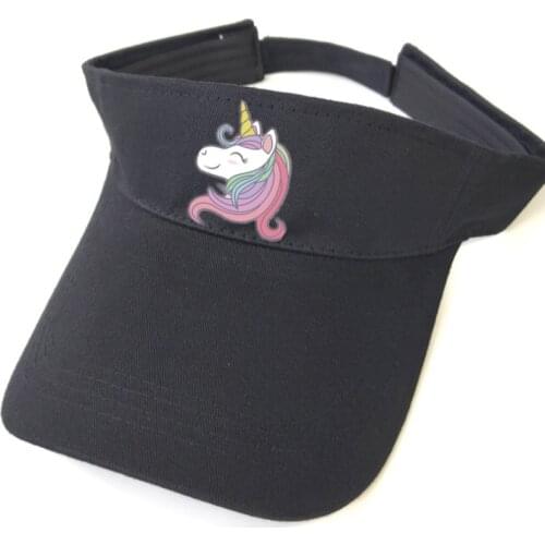 Unicorn visor cap for kids 3-8 years sun protection accessories for girls top air cap children boys baby hat cap champion outfit