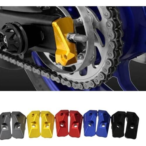 KODASKIN Left & Right Swingarm Swing Arm Spool Slider Adapters Mounts For Yamaha YZF R3 R25 2013 -2016
