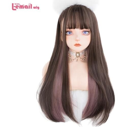 L-email wig Colored Wigs