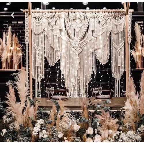 Macrame Wedding Backdrop Custom Product