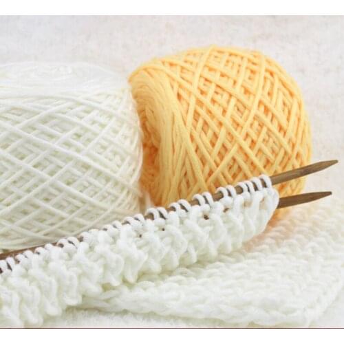 Acrylic Yarn Skeins Assorted Colors Bonbons 100% Acrylic Soft Yarn for Kids Knitting Crochet & Crafts