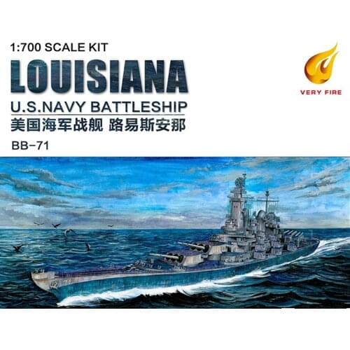 Very Fire VF700902 1/700 U S Navy BB-71 Louisiana Battleship Model Kit