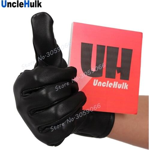 Super Sentais Genuine Leather Gloves Style 3 Cosplay Props Masked Rider Gloves - one size - without zipper | UncleHulk