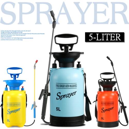 NEW 2L Sprayer Hand Air Pressure Trigger Disinfection Sprayer Bottle Adjustable Garden Spray Bottle Air Compression Watering Can