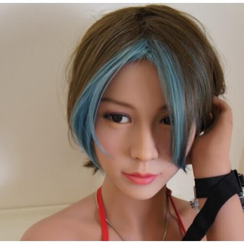 Sex Doll Head Oral Sex Lifelike Woman Realistic TPE Mouth With Skeletont Display Toys Masturbator