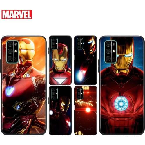 Silicone Cover Marvel Super Hero Avengers Iron Man For Honor V30 View 20 V20 30i 30S 30 20S 20E 20i 20 Lite Pro Plus Phone Case