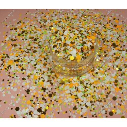 Mix colors Dot nail art Glitter Round Paillette nail glitter design for nail gel polish,make up,decoration