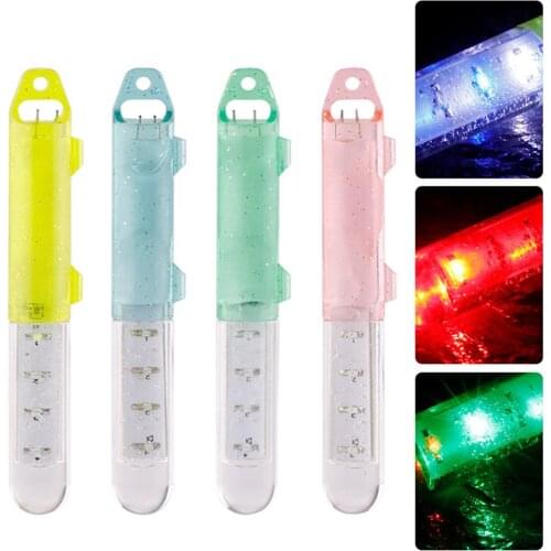 Outdoor Sports Fish Lure Lamp Led Flash Light For Night Fishing Underwater Fish Lure Tackle Fishing Accessories