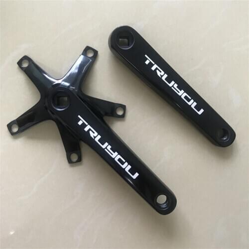 Bicycle Crank Track Bike 144 BCD 5 Bolts Aluminum Alloy Fixed Gear Parts Single Speed BMX Crankset Length 170mm