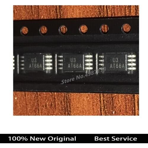 100% Original 10 pcs/lot AT93C66A-10TU-2.7 In Stock Genuine AT66A