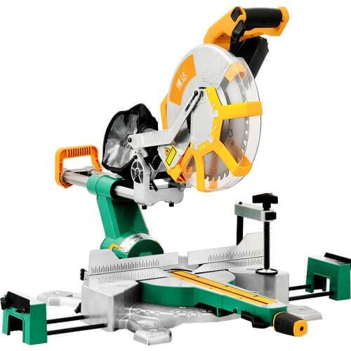 12 inch lever saw woodworking cutting machine angle saw multifunctional double oblique saw electric table saw