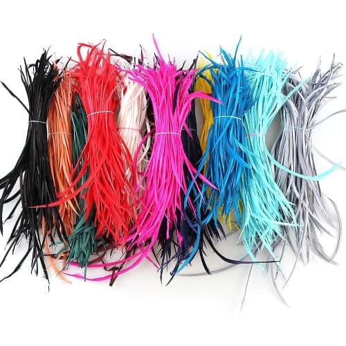 20pcs 9-22cm 12 colors High-Quality Natural Goose Feathers Pheasant Plumage Feathers For Mask Jewelry Craft Dress Making