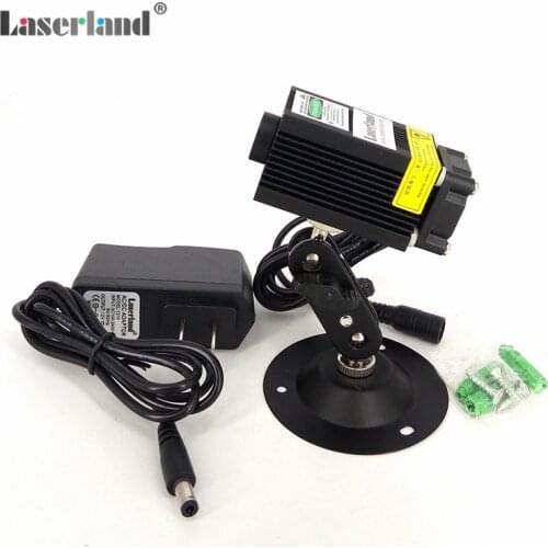 532nm 50mW-80mW Green Laser Diode Module with Fan Adapter Mount 12VDC for escape room haunted house dj ktv stage lighting