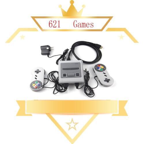 8-bit mini retro video game console HDMI / AV output handheld game console built-in 621 classic game TV game console US rules