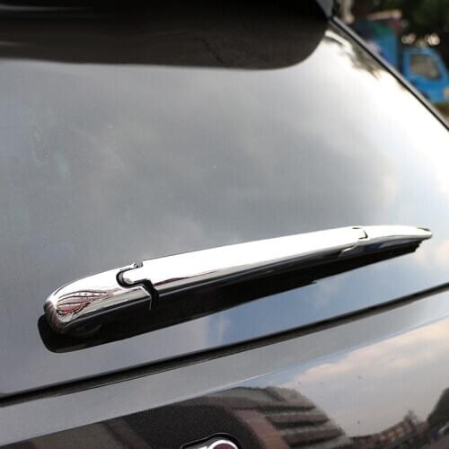 ABS Chrome For Jeep Cherokee KL 2014 2015 2016 2017 2018 Accessories Car Rear Window Wiper Strip Frame Cover Trim Sticker