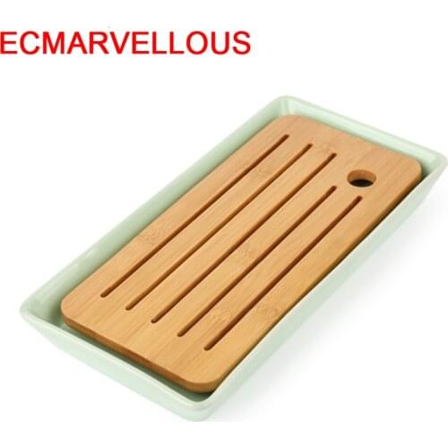 Bandeja Para Servir Table Container Keukenhulpjes Vassoio Da Portata Set High Gongfu Chinese Kung Fu Serving Tea Tray