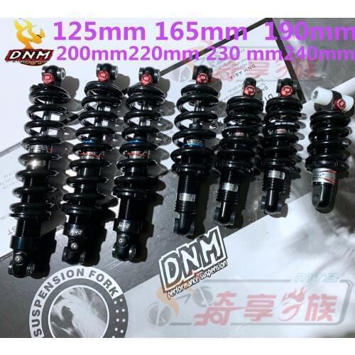 DNM DV22LAR Shock 125mm 150-165-240MM 550-1500lbs Mountain Folding Bicycle Rear Oil Suspension Absorbers Electric scooter Train