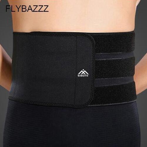 FLYBAZZZ 2018 New High Quality Adjustable Waist Trainer Corset Slimming Waist Belt Sport Fitness Bodybuilding Body Shaper Belt