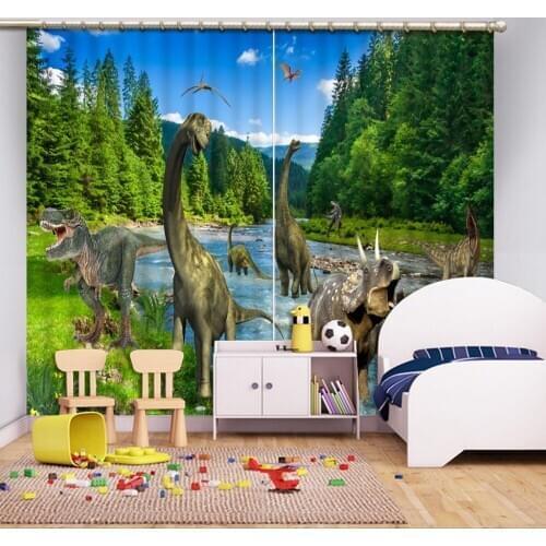 Classic Home Decor New Custom 3D Beautiful fashion decor home decoration for bedroom curtains 3d for Blackout curtain