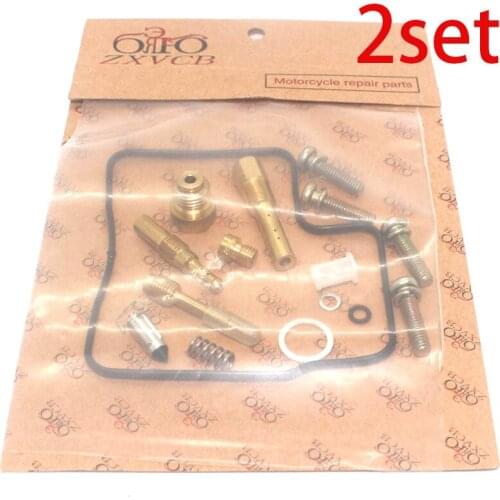 2 set for Shadow 500 VT500C VT 500C VT500 C 1983-1985 Motorcycle carburetor repair kit maintenance