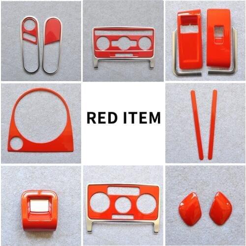 Red item for Volkswagen Beetle 2013-2018 Interior decoration