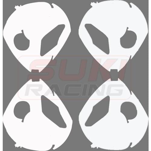 Alien Head Sticker For BMW S1000RR S1000rr HP4 Belly Pan Fairing Stickers Lower Side Panel Stickers Decals
