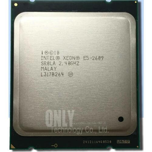 E5 2609 Original Intel Xeon E5-2609 2.4GHz 10M 6.4GT/s 4 Core DDR3 1066MHz FCLGA2011 TPD 80W CPU Processor free shipping