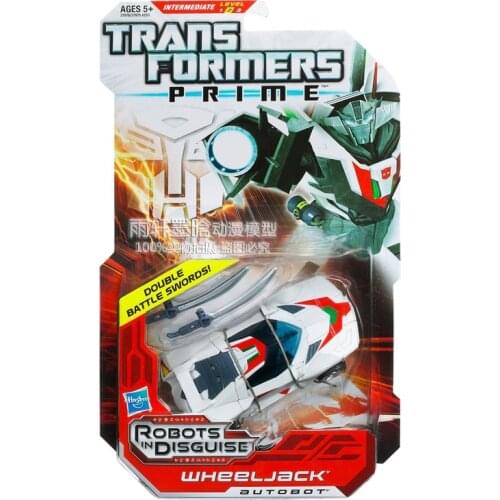Hasbro TransFormers Prime Robots In Disguise Wheeljack Autobot Model Anime Figures Favorites Collect Ornaments