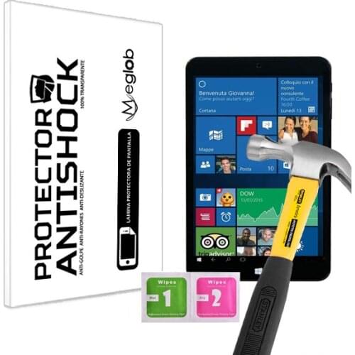 Screen protector Anti-Shock Anti-scratch Anti-Shatter compatible with Tablet Mediacom WinPad W801