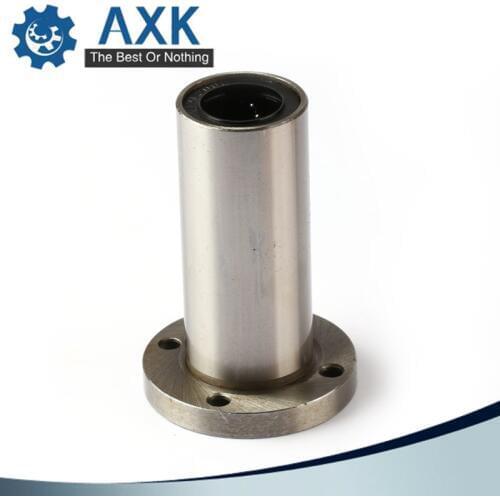 2pcs/lot Free shipping LMF20LUU long type 20mm flange linear bearing CNC Linear Bush
