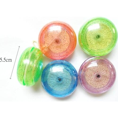 4 pc 55mm E1152 Yoyo Yo-yo Gift Kids Boys Game Prize Novelty Pocket Lucky Carnival Birthday Party Favors Pinata Bag Filler Toys